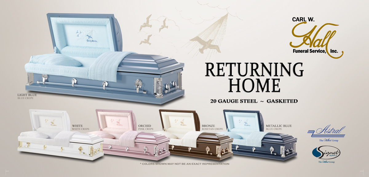 Hall Returning Home Ligh Blue PROOF